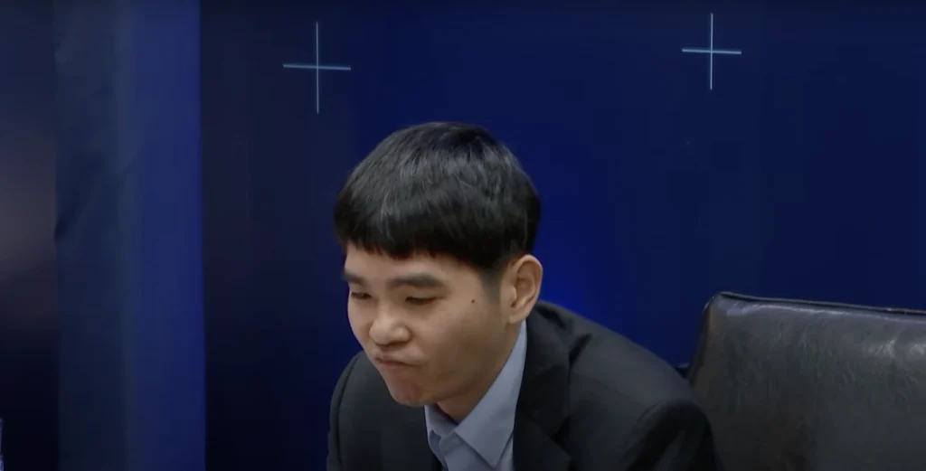 לי סה־דול במהלך המשחק מול AlphaGo